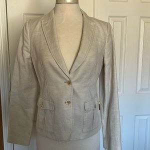 Banana Republic cotton/linen tailored jacket.  Never worn.